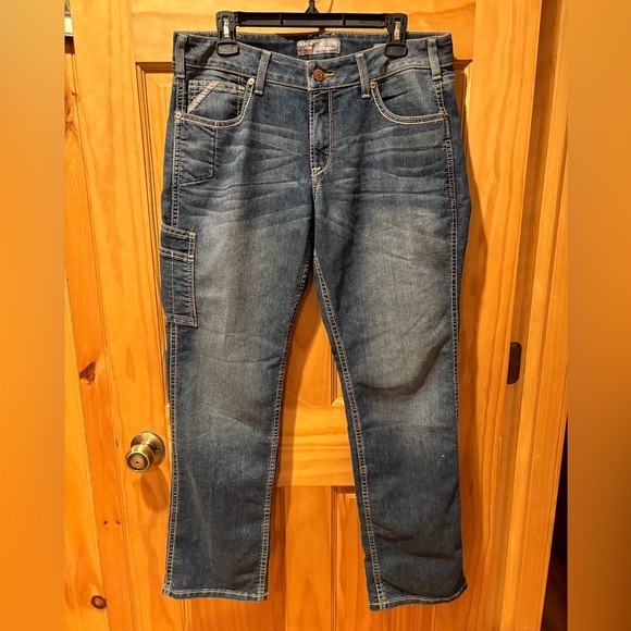 Ariat Women’s Rebar Work Flex Riveter Straight leg Jean NEW - Picture 1 of 13